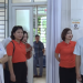 Lãnh đạo huyện tặng quà cho các cháu thiếu niên, nhi đồng đang điều trị tại bệnh viện đa khoa huyện