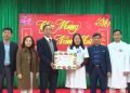 Các đồng chí lãnh đạo huyện Đại Từ thăm, động viên và chúc Tết Nguyên đán Ất Tỵ 2025